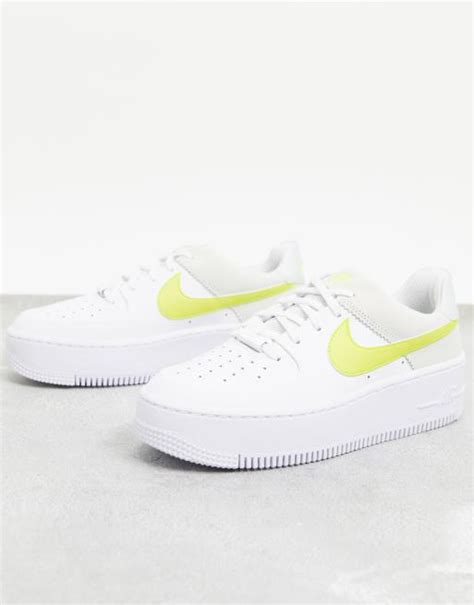 nike air force 1 wit geel|Nike Air Force 1 shoes.